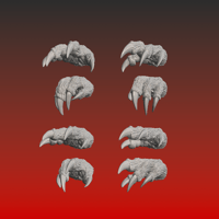 Image 1 of Atomic Reptile: Millennium Dragon Hand set  
