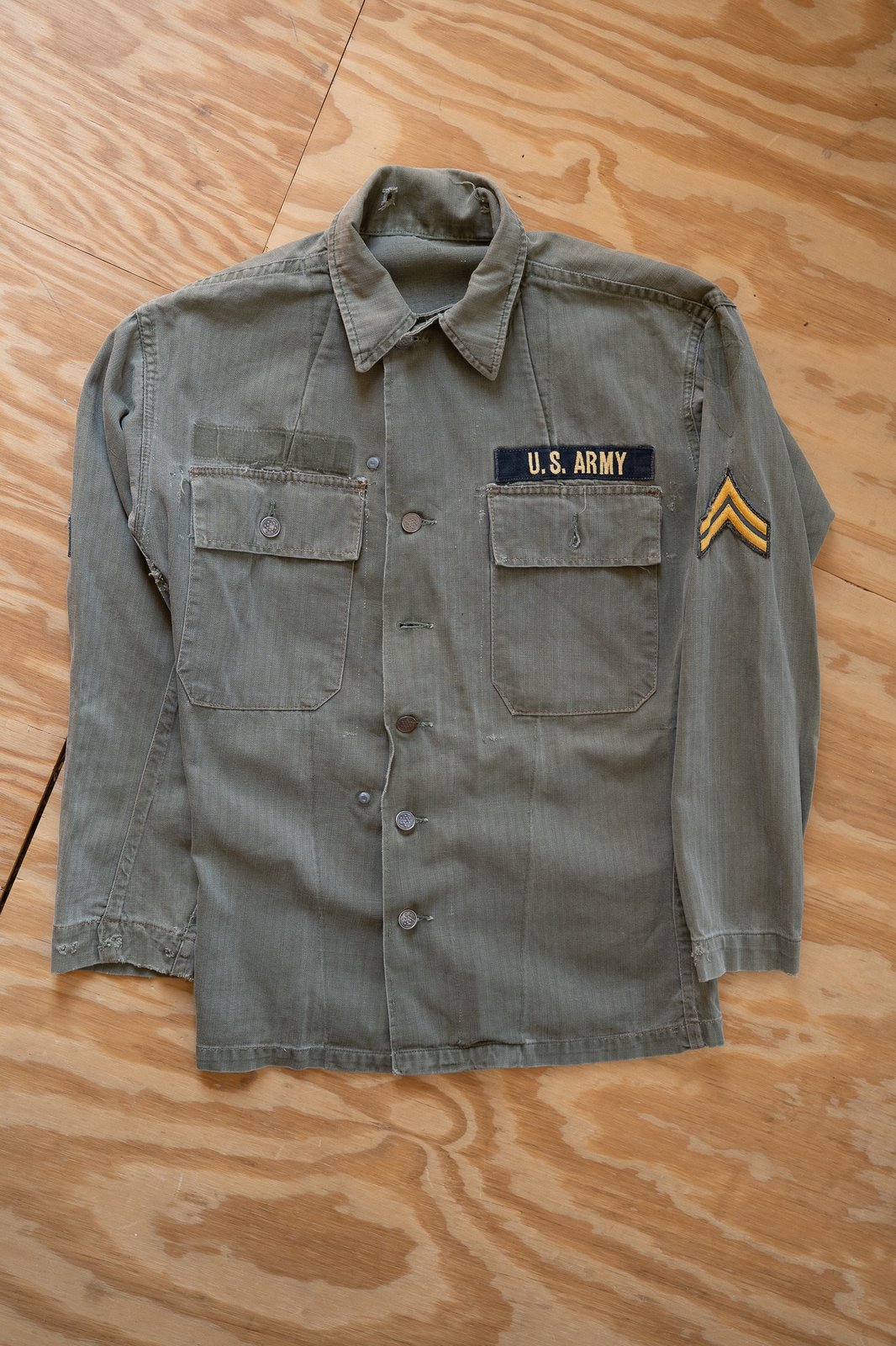 Scarf Brothers — 1950s U.S. Army HBT Utility Shirt