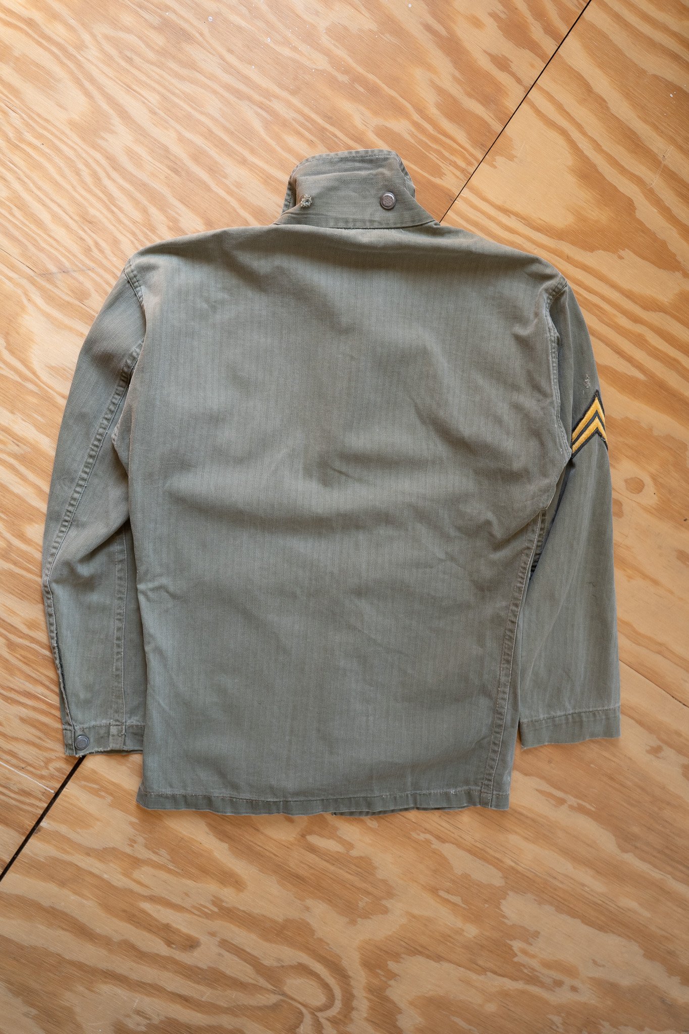 Image of 1950s U.S. Army HBT Utility Shirt
