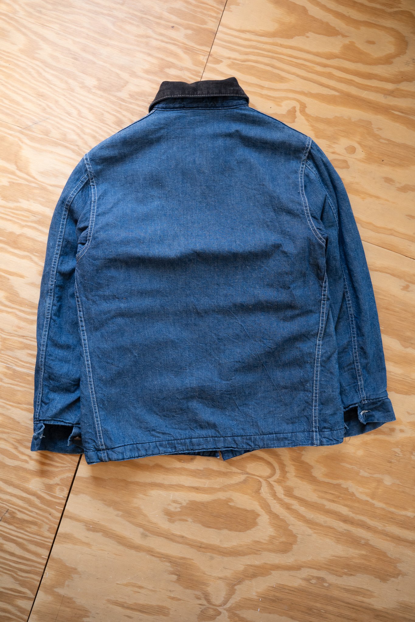 Image of Flannel-Lined Dee Cee Denim Chore Jacket