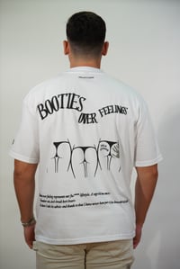 Image 3 of BOOTIES OVER FEELINGS TEE