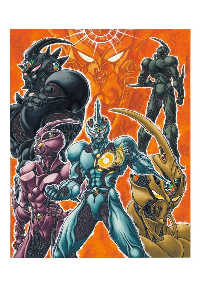 Guyver The Biobooster Armor Illustration Chronicle Yoshiki Takaya's ArtBook