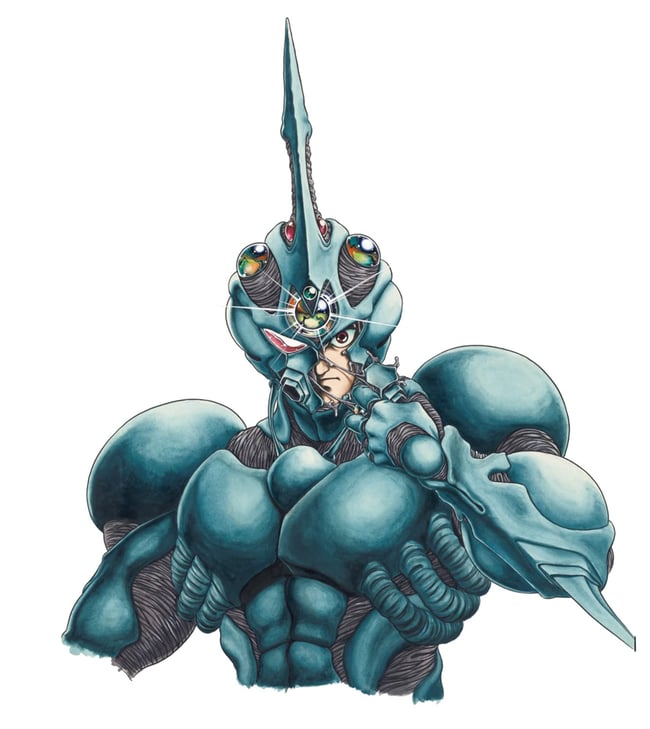 Guyver The Biobooster Armor Illustration Chronicle Yoshiki Takaya's ArtBook