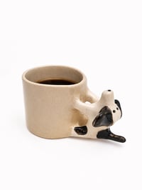 Image 1 of Tasse chien noir et blanc