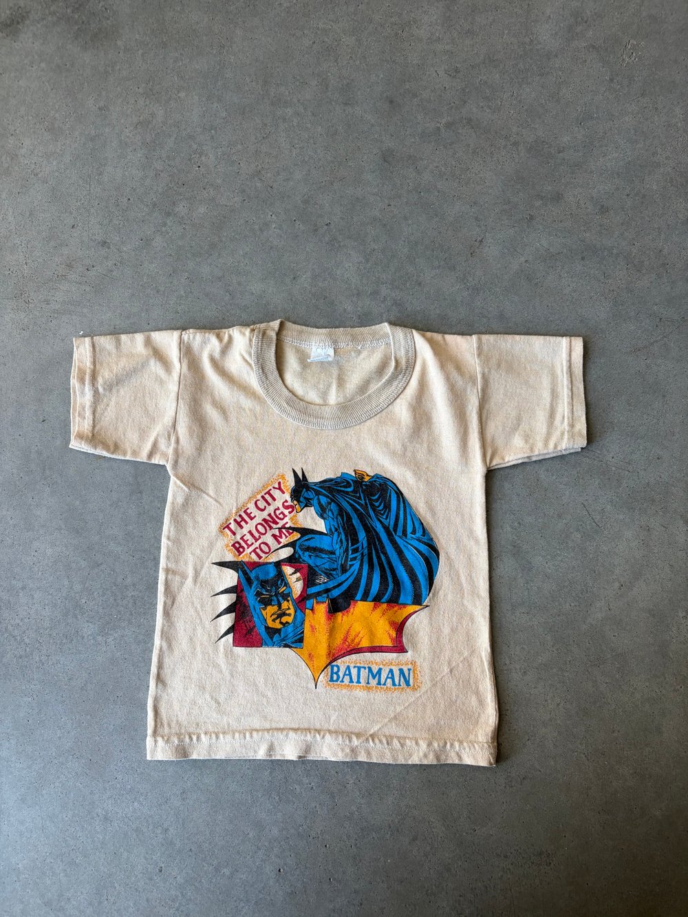 Image of Vintage 90s Batman T-shirt 4T 