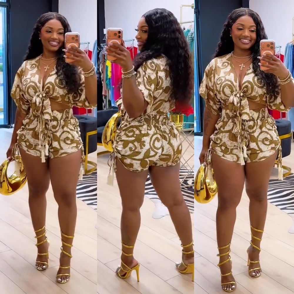 Image of ZARA SHORT SET
