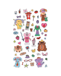 Image 2 of STICKER SHEET - TROUBLEMAKERS