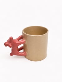 Mug caniche rose