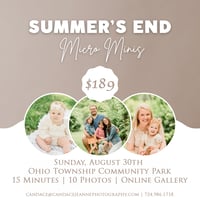 Summer's End Micro Minis