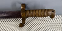 Image 3 of Civil War (USA) Navy Bayonet w/Yataghan Blade
