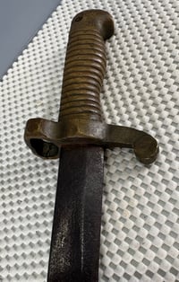 Image 4 of Civil War (USA) Navy Bayonet w/Yataghan Blade