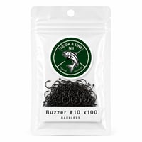 Image 2 of Buzzer Hooks - Pack of 100 (Barbless)