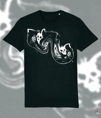 Image 1 of PRE-ORDER: Glitch Face T-Shirt BLACK