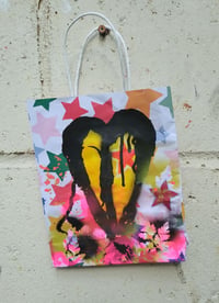 Sean Worrall - A Leaf painted on a found paper bag...  - 17x22cm (June 2026) 