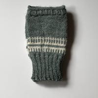 Image 12 of Scottish Artisan Hand Knitted Wrist Warmers in Birlinn Yarn