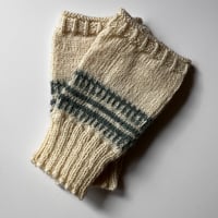 Image 16 of Scottish Artisan Hand Knitted Wrist Warmers in Birlinn Yarn