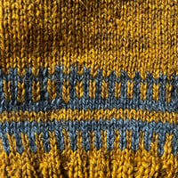 Image 3 of Scottish Artisan Hand Knitted Wrist Warmers in Birlinn Yarn