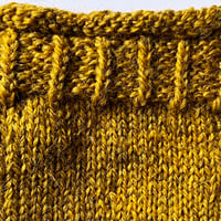 Image 4 of Scottish Artisan Hand Knitted Wrist Warmers in Birlinn Yarn