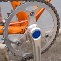 Image 3 of Aluminium Smiley Crankset Caps