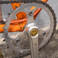 Image 1 of Aluminium Smiley Crankset Caps