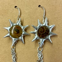 Image 2 of Spiked Ammonite Flails (#2203)
