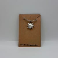 Spiked Pearl Pendant (#2207)