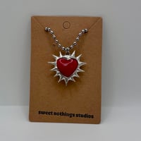 Spiky Sweetheart Pendant (#2213)