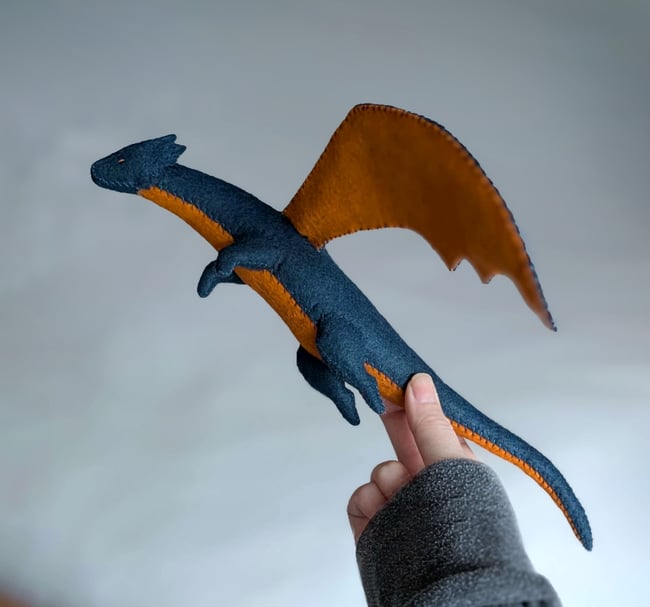 Dragon Sewing Pattern PDF