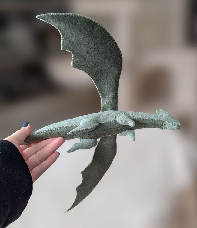 Dragon Sewing Pattern PDF
