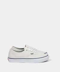 VANS_SKATE AUTHENTIC :::WHITE/GUNMETAL:::