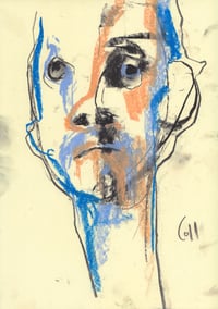 Image 2 of Resolute- Sketchbook Drawing in Soft Pastels on Paper 