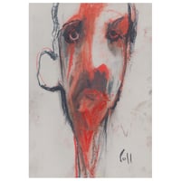 Image 1 of Simmer - Sketchbook Drawing in Soft Pastels on Paper 