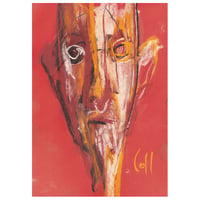 Image 1 of Cast  - Sketchbook Drawing in Soft Pastels on Paper 