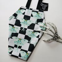 Image 1 of Checkered Moths Coffin Tote