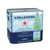 Image 2 of San Pellegrino Natural Mineral Water Carbonated 750ml Glass