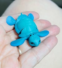Image 2 of 4  3D Printed Little Animal Minis | Turtle, Lizard, Gecko &  Pig