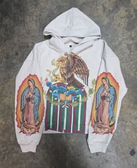 Image 1 of OWP MEXICO CULTURE INSPIRED ZIP UP HOODIE