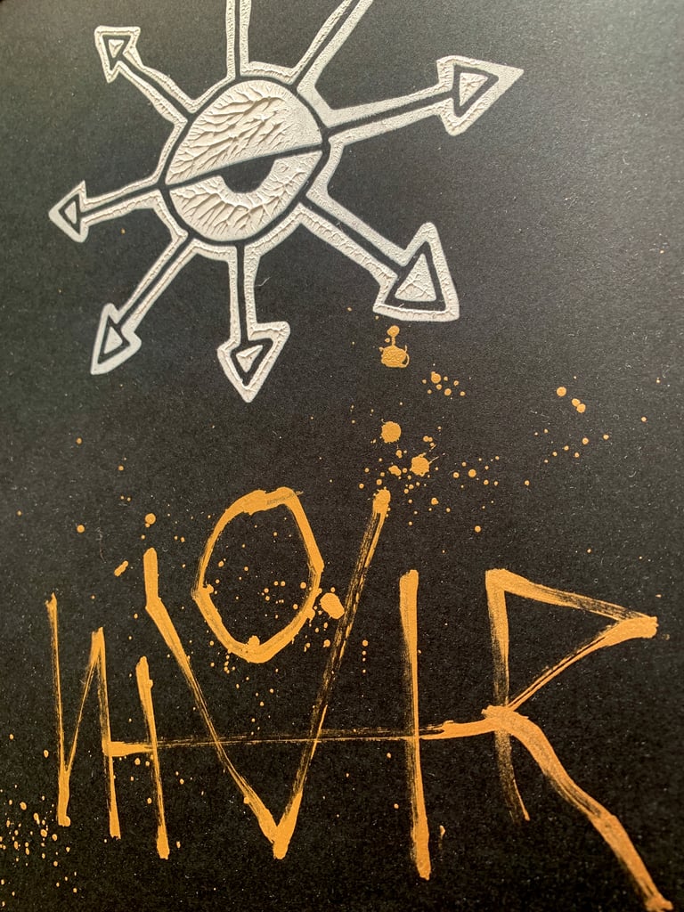 HONOUR Sigil with Chaos Eye (original) FRAMED Image 2
