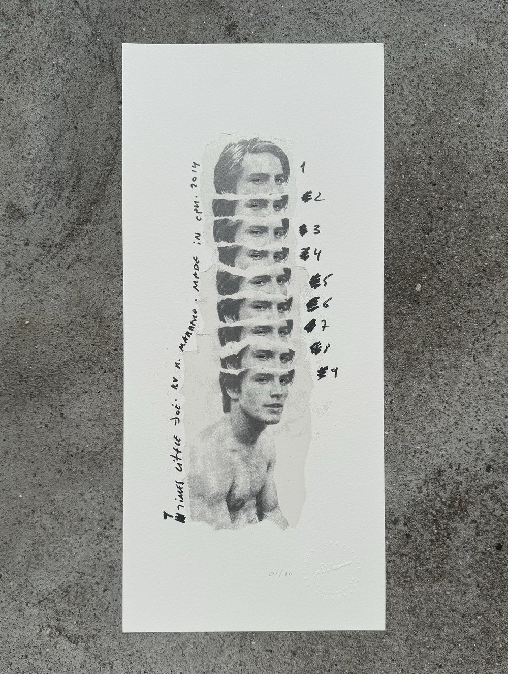 Image of Roberta Marrero 9 Times Little Joe Silk Screen Print