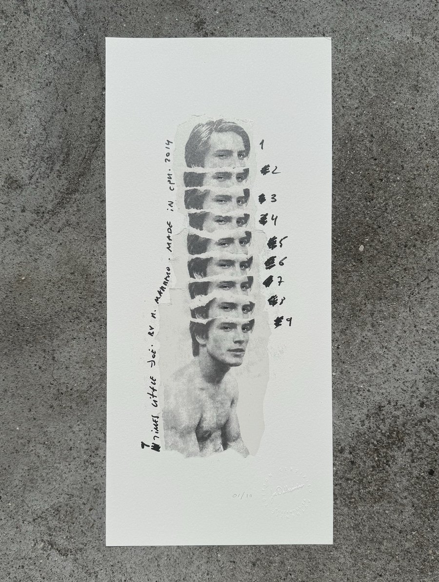 Image of Roberta Marrero 9 Times Little Joe Silk Screen Print