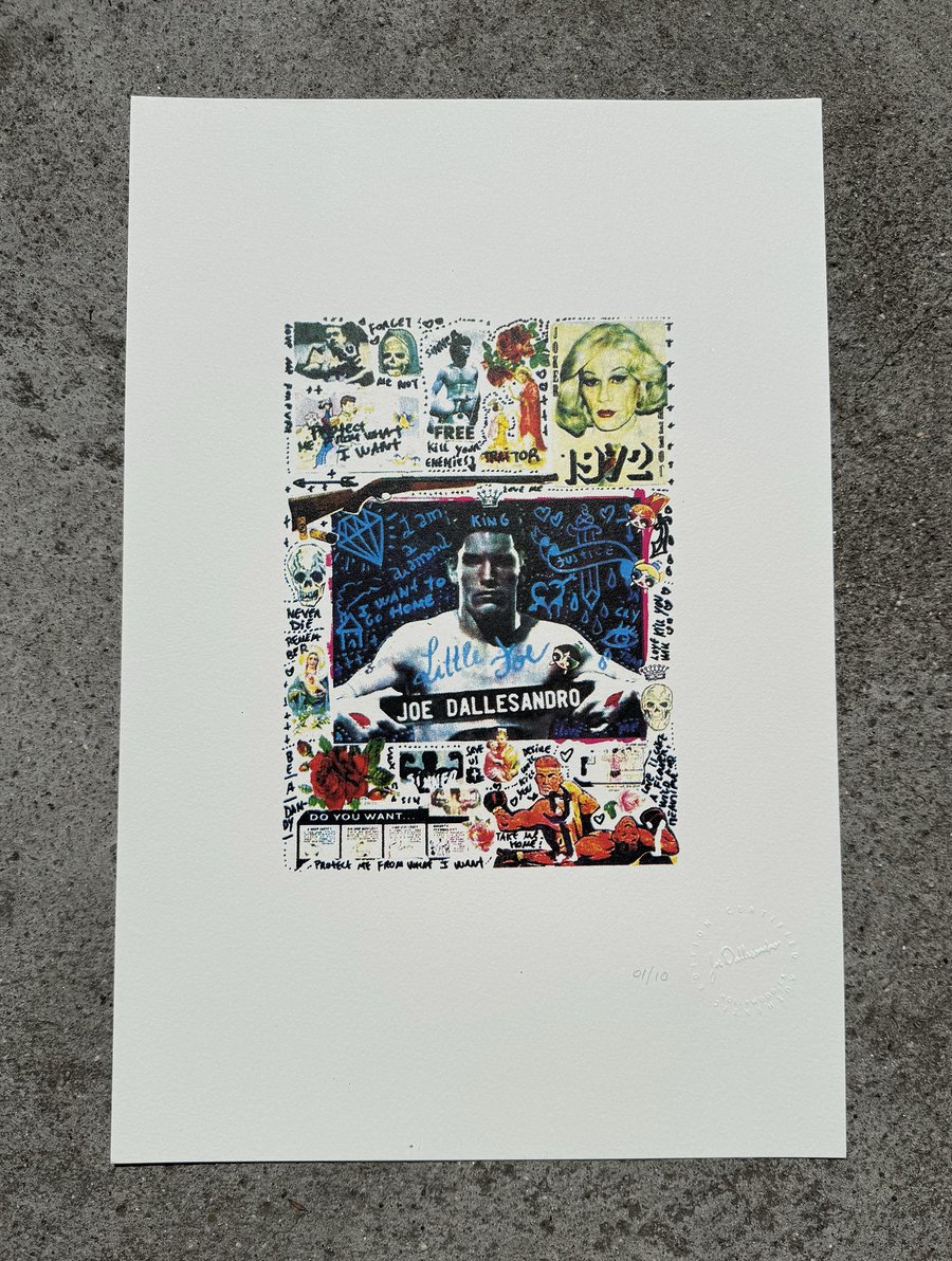Image of Roberta Marrero Joe Dallesandro 1972 I Silk Screen Print