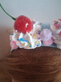Image 8 of Whipped Cream headband 