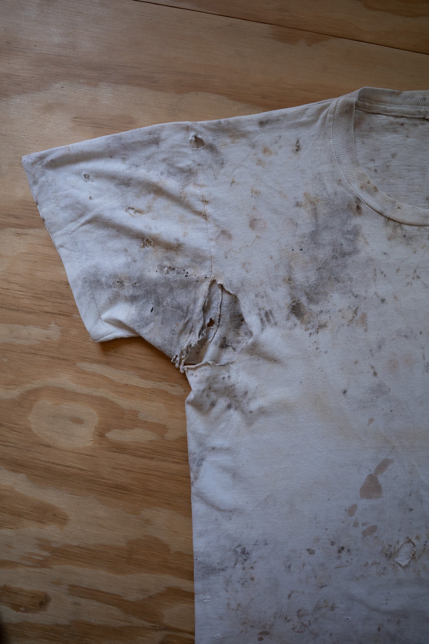 Image of Vintage Single Stitch Distressed Workwear T-Shirt
