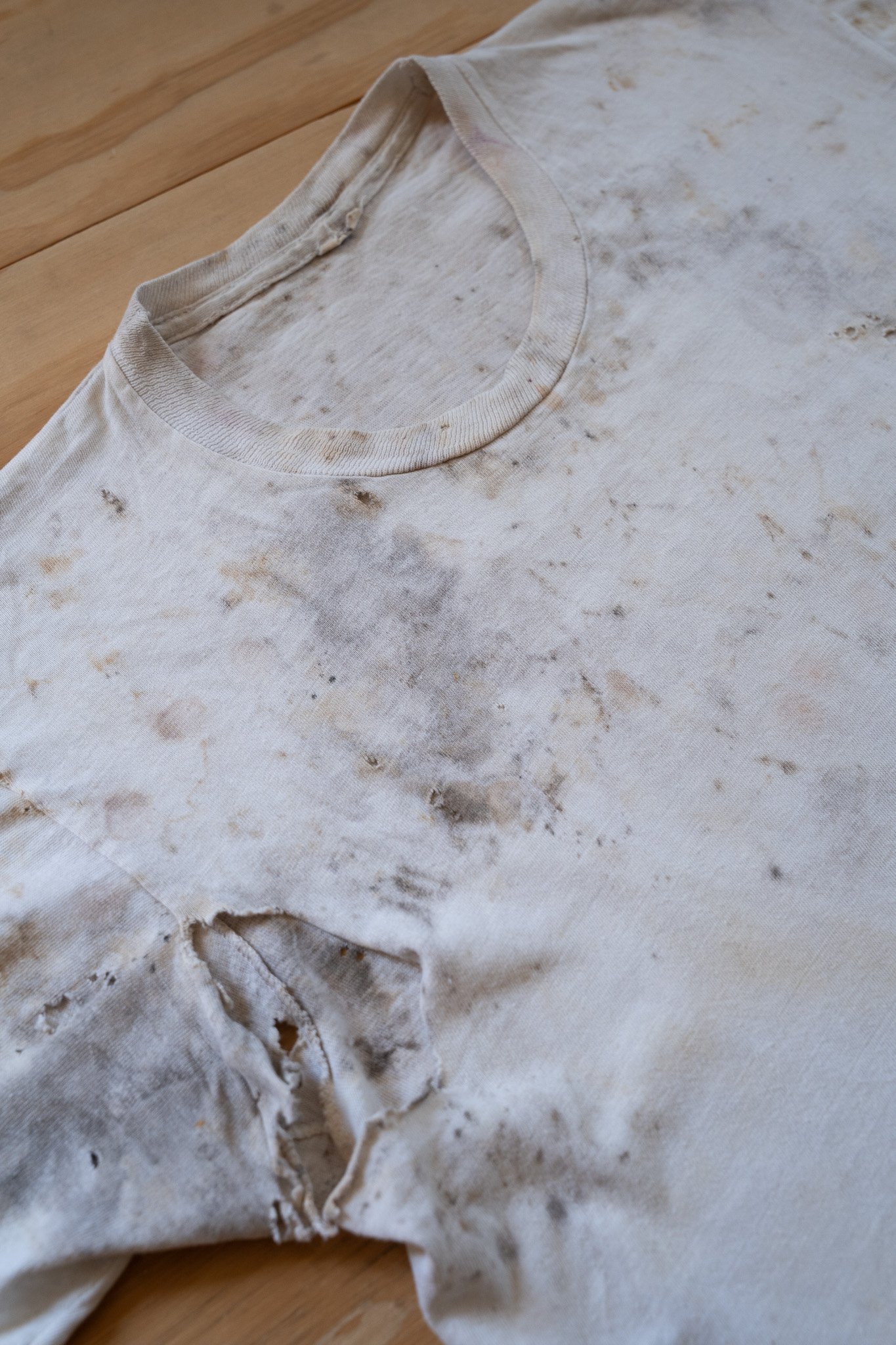 Image of Vintage Single Stitch Distressed Workwear T-Shirt