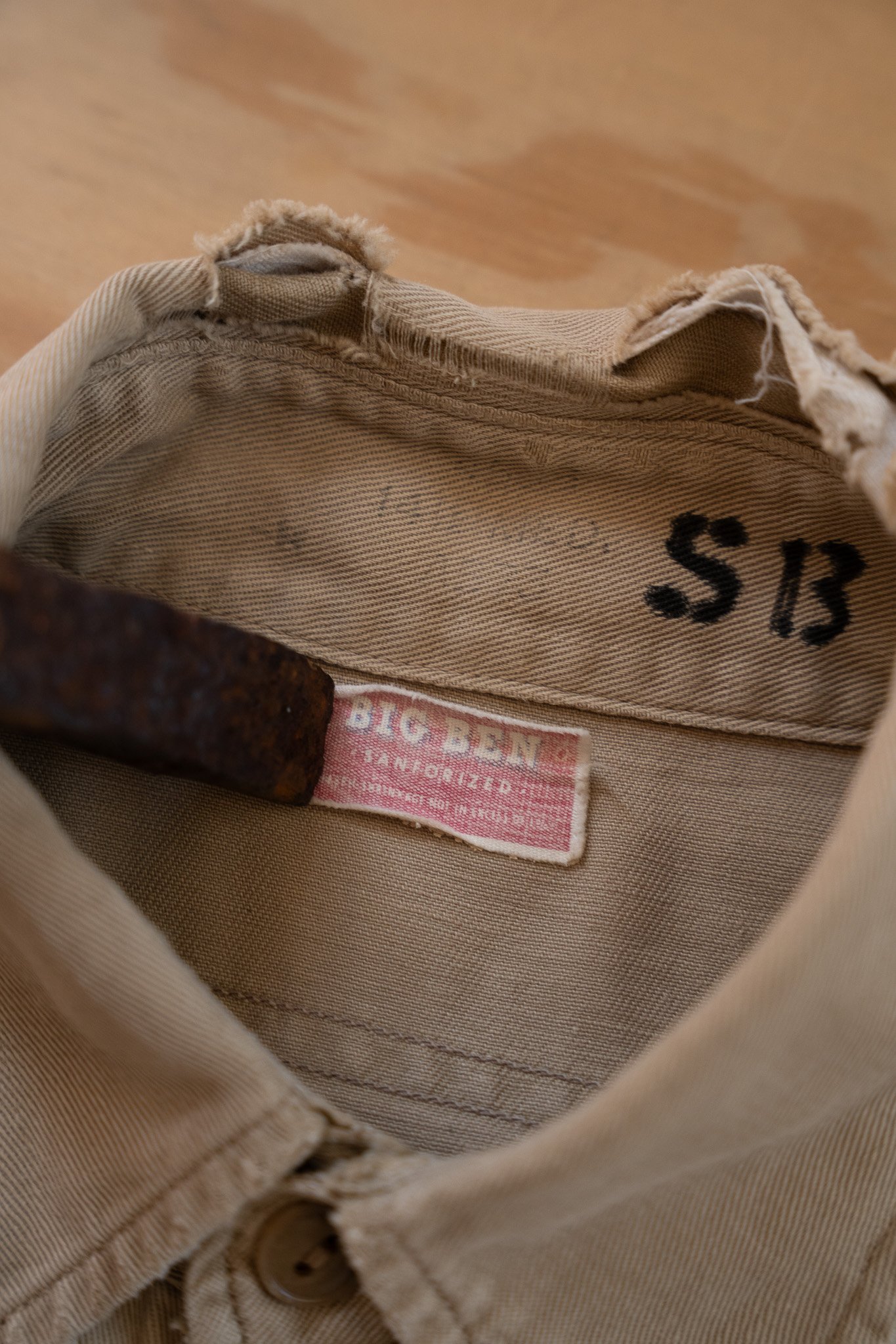 Image of Vintage Big Ben Sanforized Work Shirt