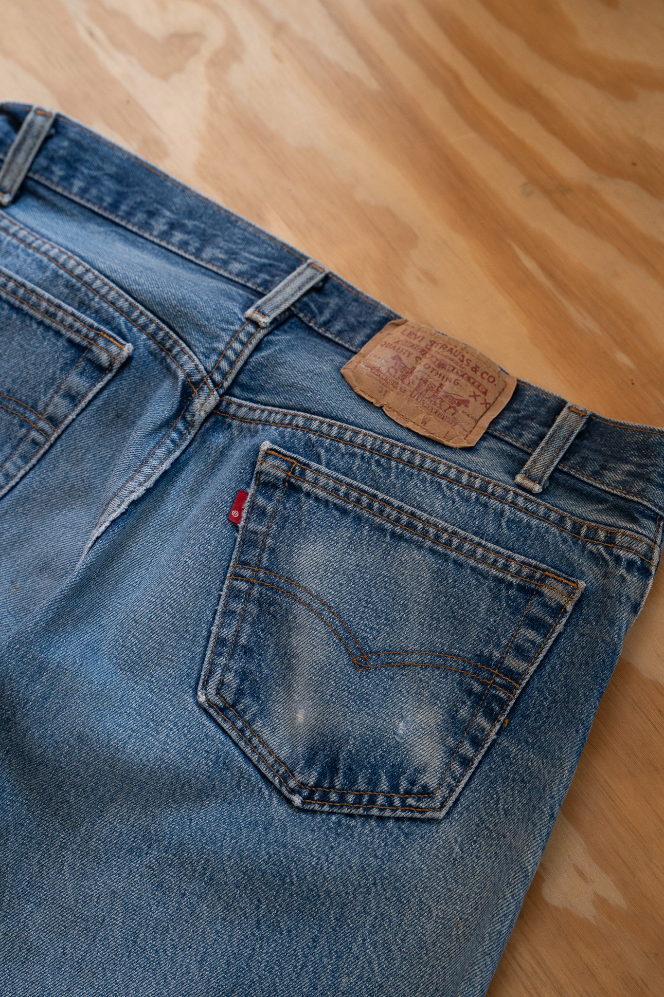 Image of Vintage Levi's Made in USA Jeans