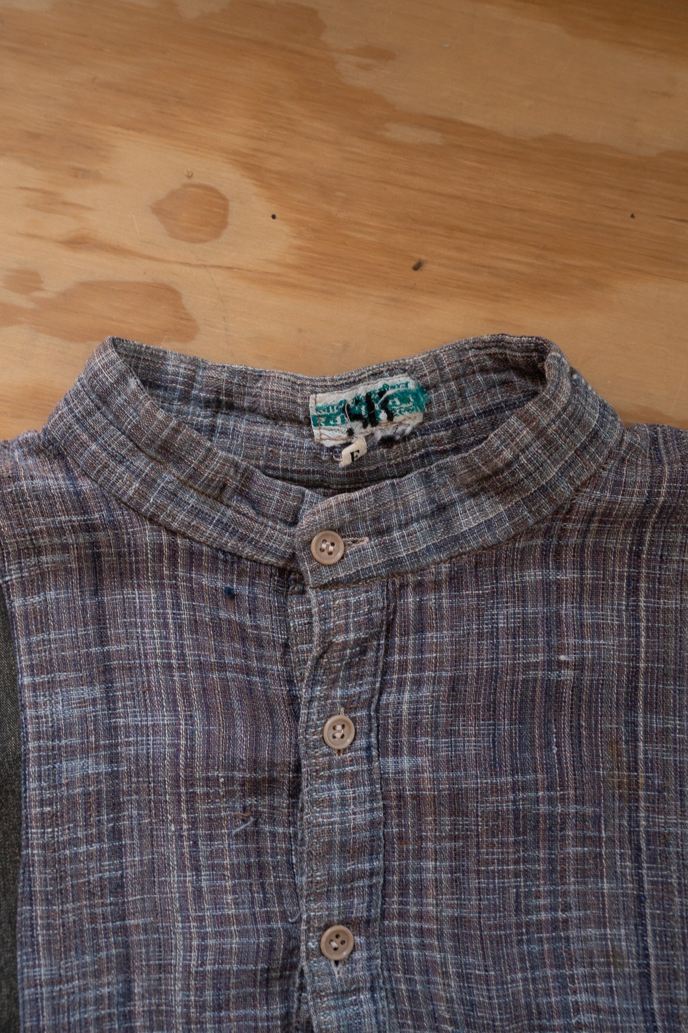 Image of Vintage European Linen Work Shirt