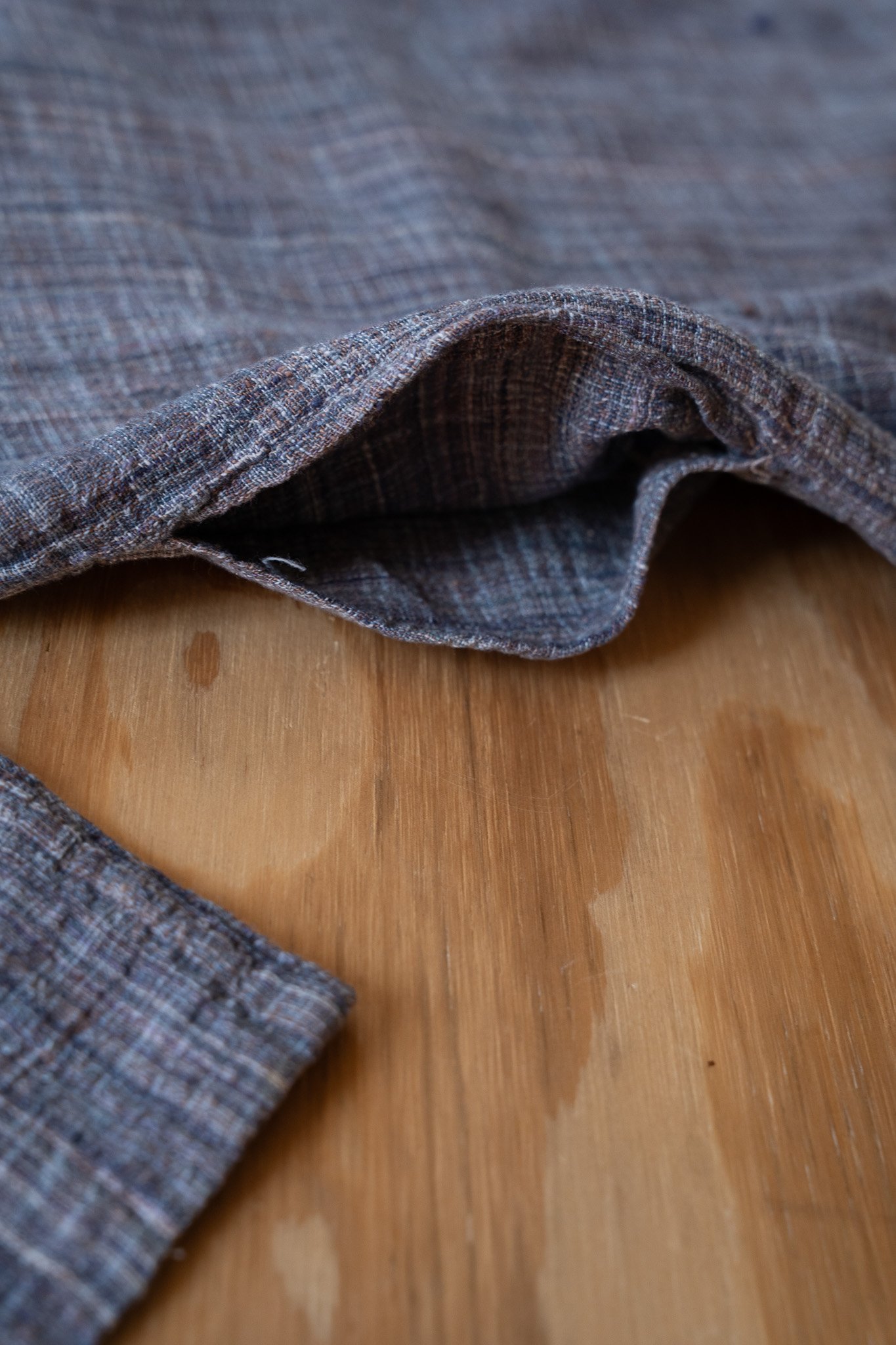 Image of Vintage European Linen Work Shirt