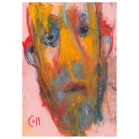 Image 1 of Happened - Sketchbook Drawing in Soft Pastels on Paper 