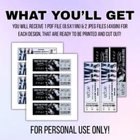 Image 2 of Printable Aespa Fan Ticket - Instant Digital Download